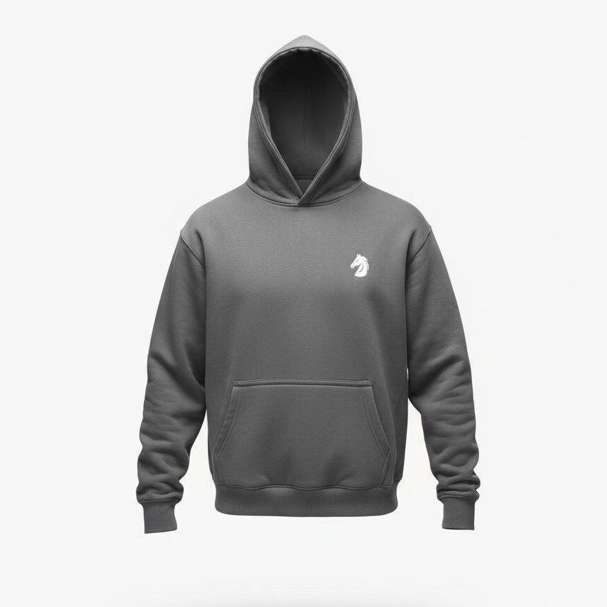 Classic Charcoal Essential Hoodie