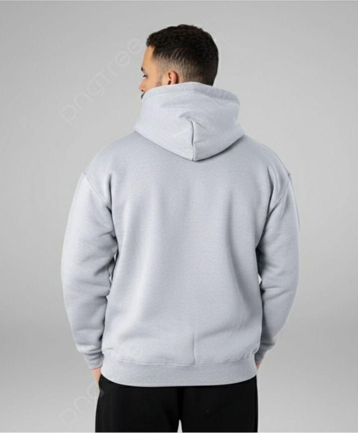 PREMIUM HEATHER GREY HOODIE