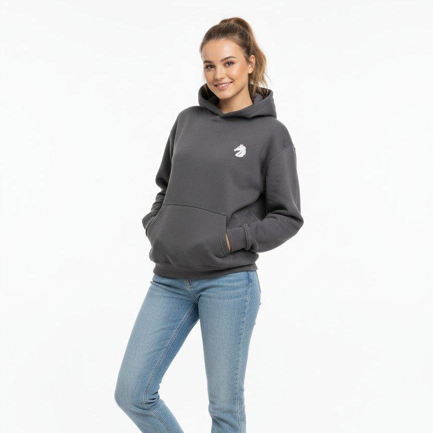 Classic Charcoal Essential Hoodie