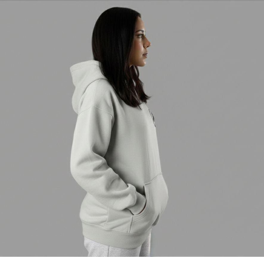 PREMIUM HEATHER GREY HOODIE
