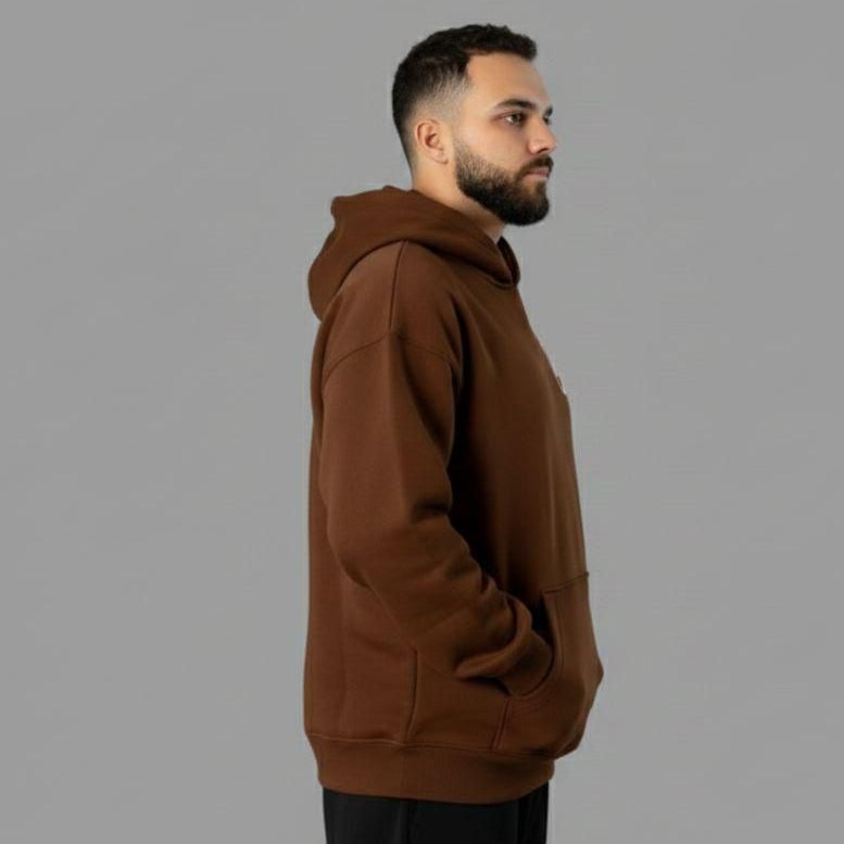 ESSENTIAL BROWN HOODIE