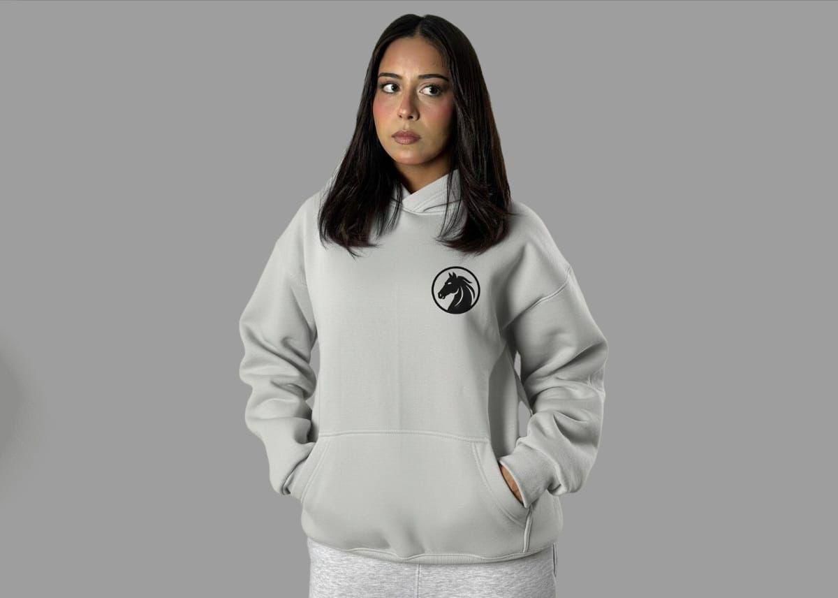 PREMIUM HEATHER GREY HOODIE